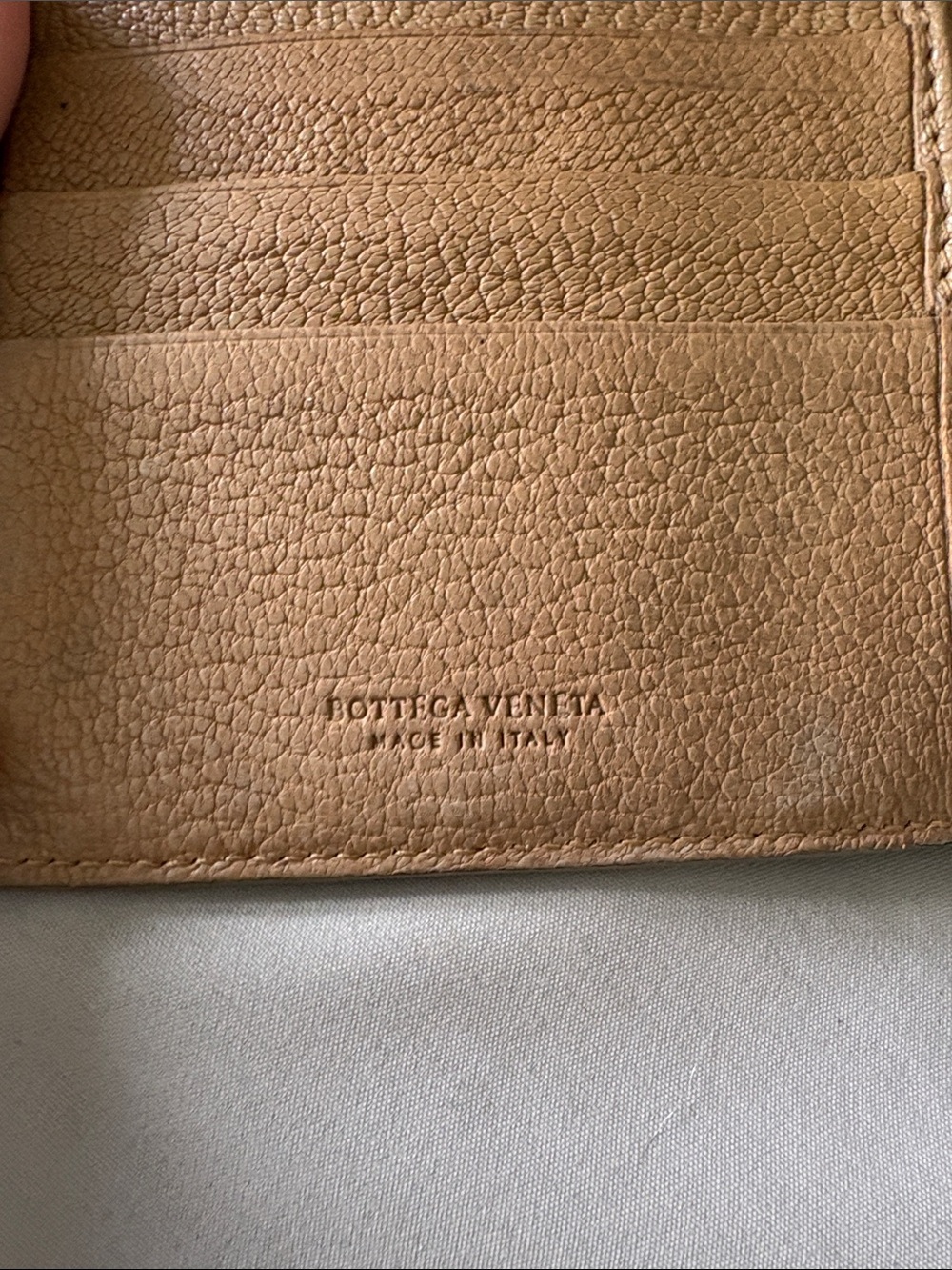Limited Edition Pattern Bottega Veneta Intrecciato Tan Leather Long Wallet - Picture 4 of 14